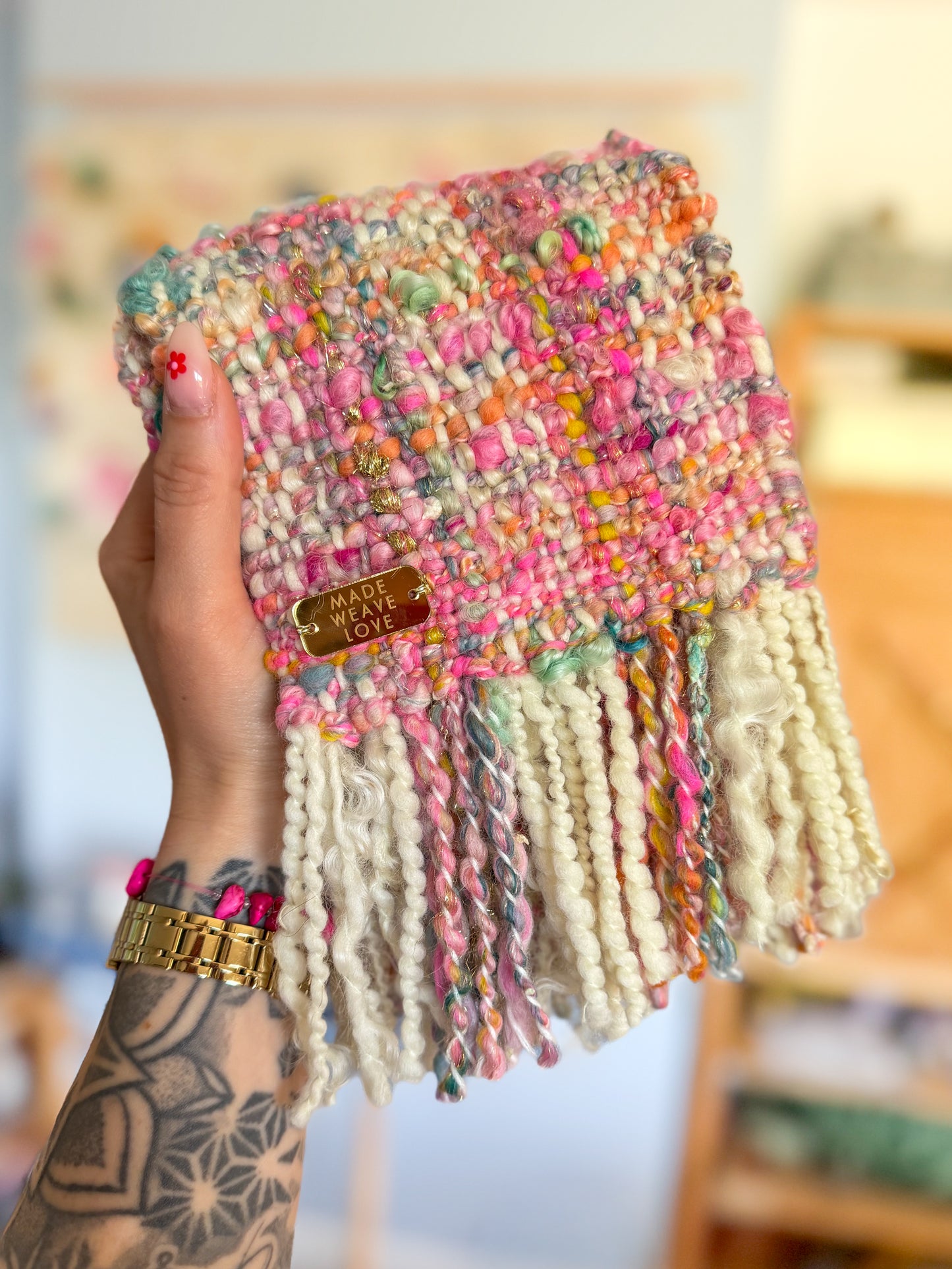 Woven Scarf Confetti