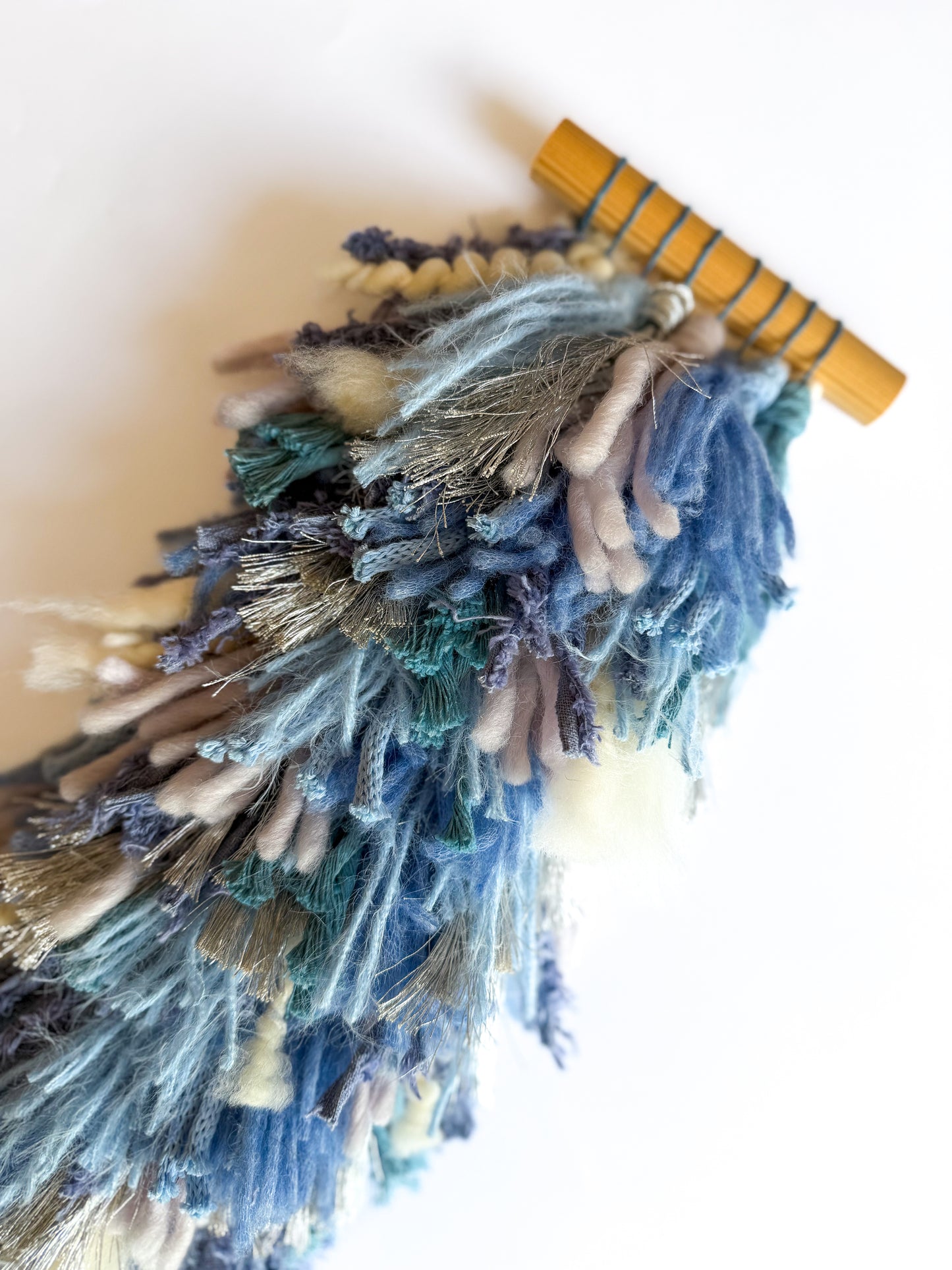 Woven Shaggy Blue