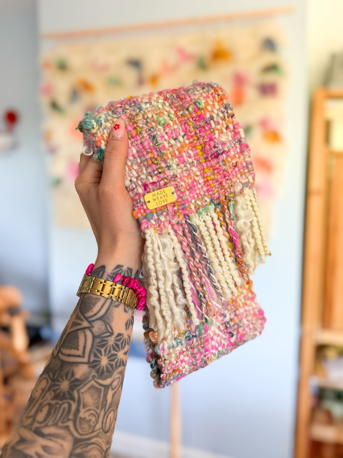 Woven Scarf Confetti