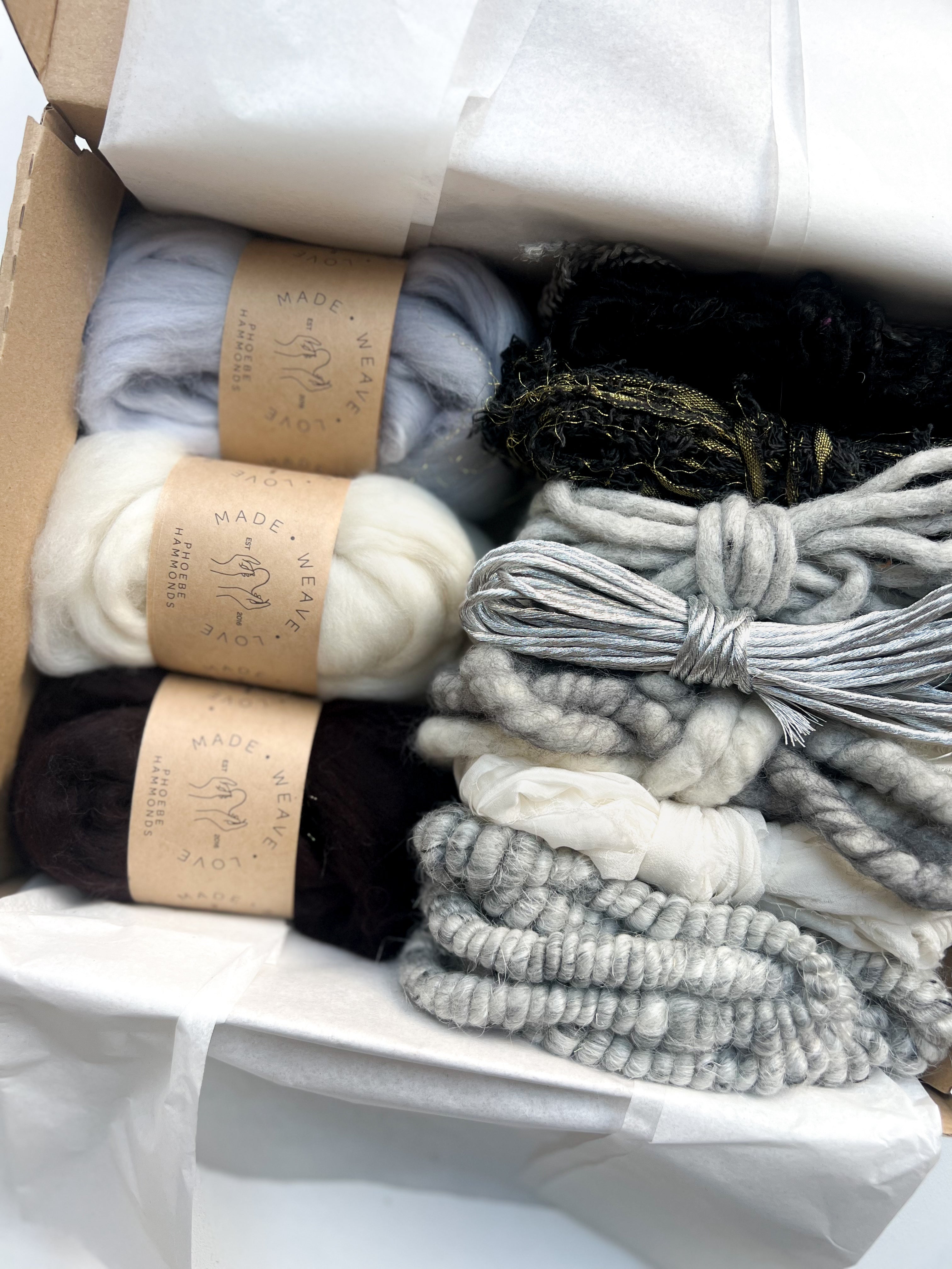 Yarn Fibre Box 6 – MadeWeaveLove