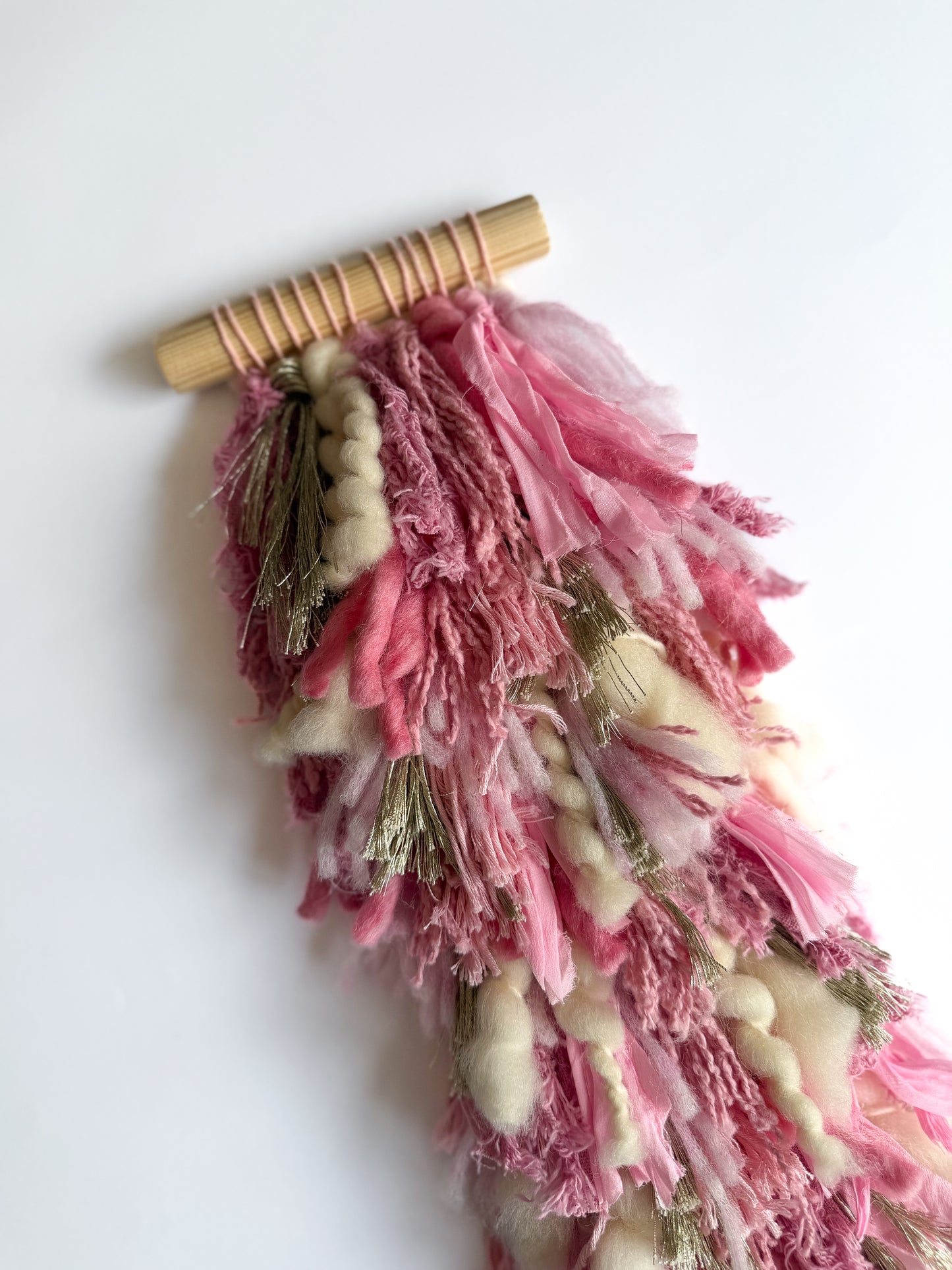 Woven Shaggy Pink
