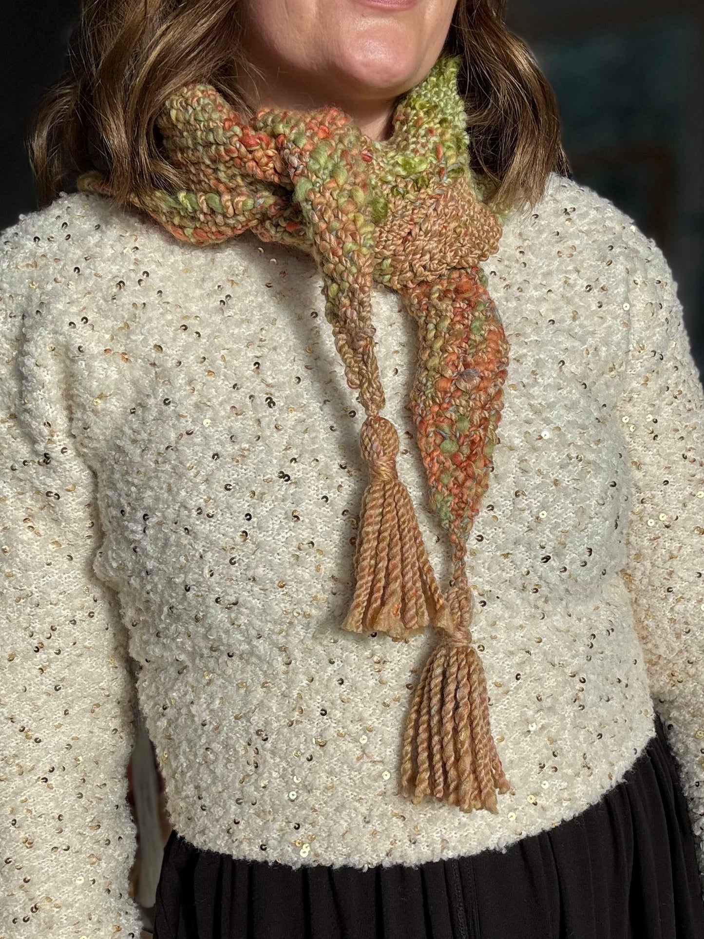 Woven Shawl Scarf 8
