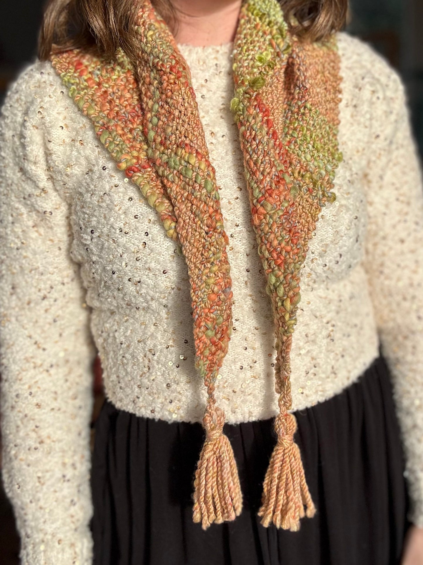 Woven Shawl Scarf 8