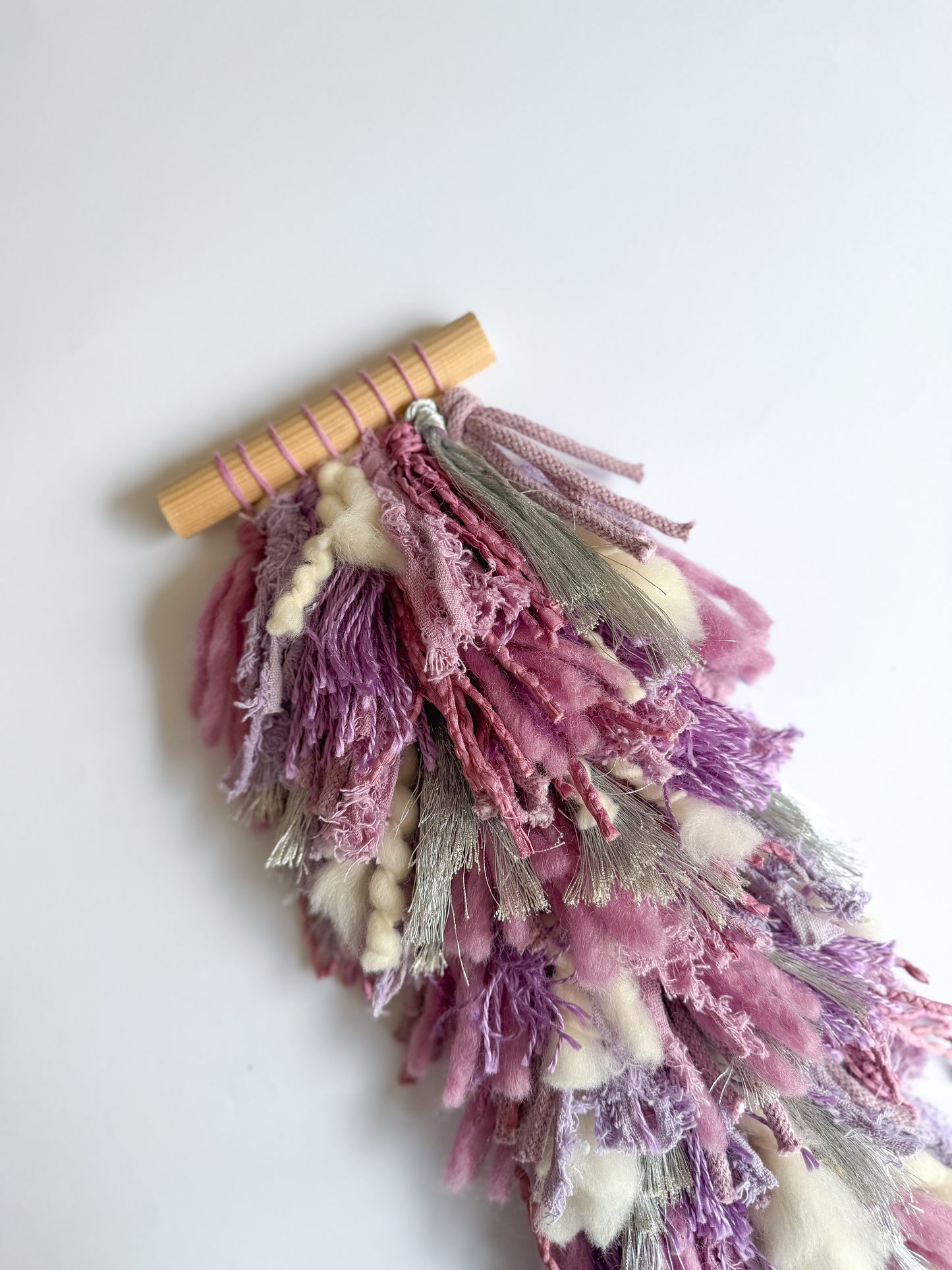 Woven Shaggy Purple